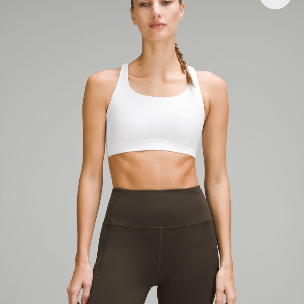 Lululemon White Sports Bra